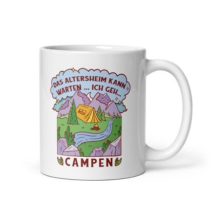 Ich geh Campen - Tasse