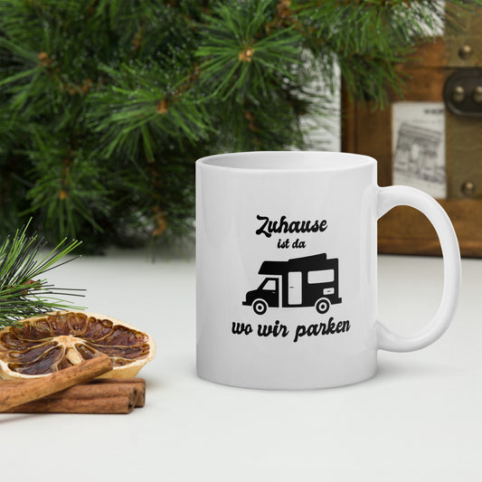 Zuhause ist da wo - Tasse