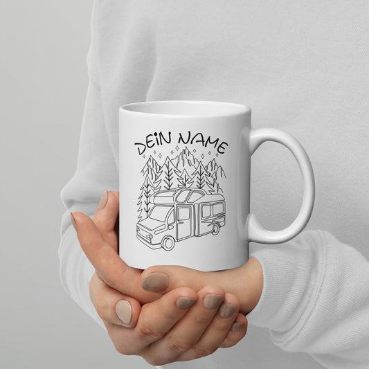 Personalisierbare Tasse - Camper